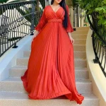 r Supplier List for Clothing 2025 Ropa De Verano Para Mujer Summer Autumn Evening Dress Long Bohemian Dress Maxi
