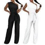 2025 New Arrivals Women Fashion One-Shoulder Jumpsuits