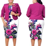 Mof the Bride Dresses Business Woman Dress Formal Ladies Dresses for Plus Size Women