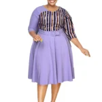African Plus Size Womens Clothing Career Mother of the Bride Dresses