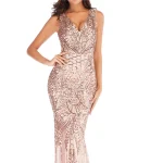 Beautiful Dubai Cheap Elegant Sexy Luxurious Sequin Pronm Long Evening Gown Dresses